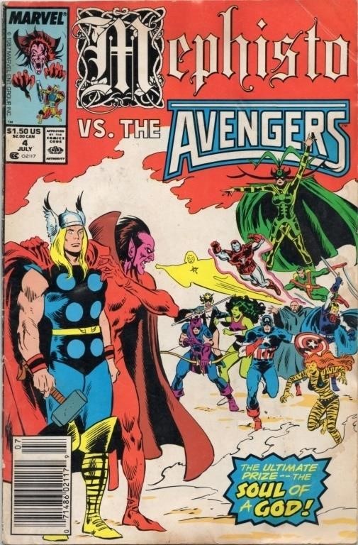 Marvel Mephisto Vs. The Avengers #4
