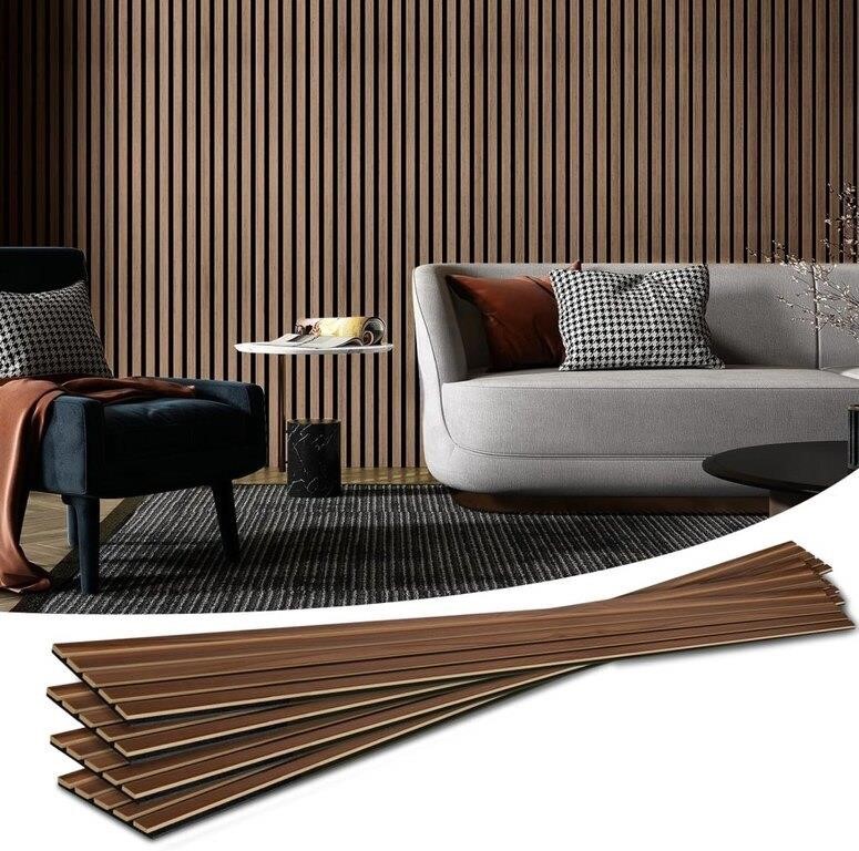 Art3d 4-Piece Wood Slat Acoustic Panels