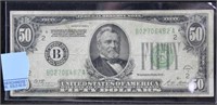 1928 $50 FEDERAL RESERVE NOTE
