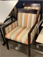 Pair David Edward Hand Crafted Designer Chairs -