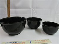 Stoneware Nesting Mixing Bowl Set
