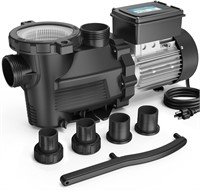 2 HP Dual Speed Pool Pump  5200GPH  115V