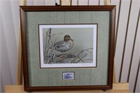 "Green-Wing Teal" by Sherrie Russell 157/900 1988