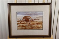 "Wild Turkey" by Steve Leonardi 10/250 (22"x18")