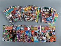 47pc 1970-80's Conan Comic Book Lot