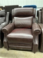 Leather recliner MSRP $899 leather reclining