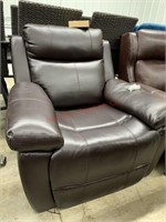 Leather power recliner MSRP $899