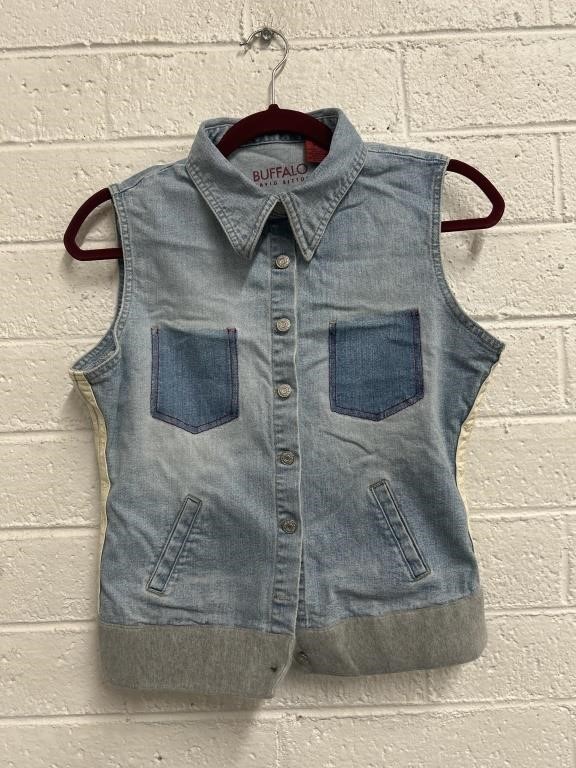 Buffalo David Bitton Nicky 3 Denim Vest (M)