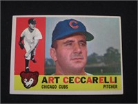 1960 TOPPS #156 ART CECCARELLI CHICAGO CUBS