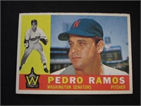 1960 TOPPS #175 PEDRO RAMOS SENATORS