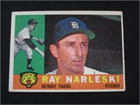 1960 TOPPS #161 RAY NARLESKI TIGERS VINTAGE