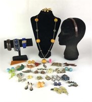 Assortment of Costume Jewelry