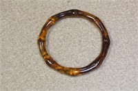 Lucite Bangle Bracelet