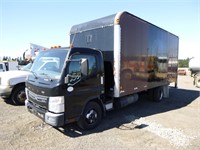 2016 Mitsubishi Fuso FE180 18' S/A Box Truck