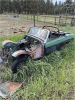 EARLY 60'S MG ,MIDGET PARTS CAR, NO TITLE, CAN BE