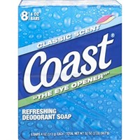 Coast 8-Bar Soap Classic Scent/Original 4 Ounce