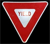 Yield Aluminum Traffic Sign