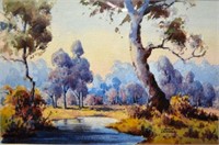 John H. Carnell, 'Pool at Castlemaine',
