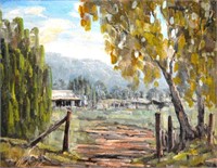 Ronald Peters, NSW rural landscape scene,