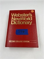 Large Websters New World Dictionary Printed