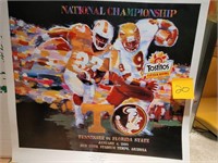 9 PRINTS OF THE 1999 NATIONAL CHAMPIONSHIPS POSTER