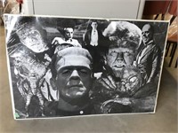 Poster Featuring Universal Movie Monsters