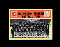 1967 Philadelphia #181 Redskins TC P/F to GD+