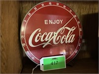 12 inch Coca-Cola thermometer