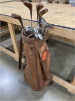 Golf Bag, Northwestern Golf Clubs