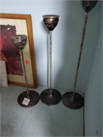 Sterling  Weighted candle holders 3