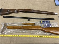 Wood Stocks, 12 gauge barrel lot