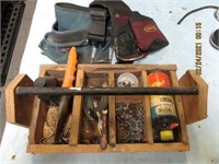 Toolbox with tool belt