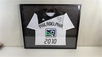 Don Garber Signed Philadelphia Union Soccer Jersey