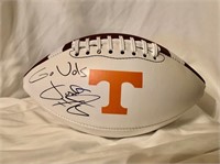 Josh Heupel Autographed Football