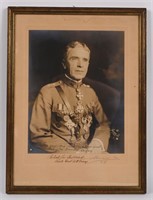 WWI 1ST DIV. SIGNED PHOTO OF LT. GENERAL BULLARD