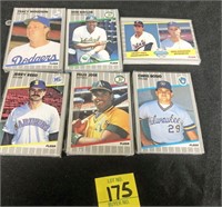 Fleer 1989 6 Sealed Packs Baseball Cards