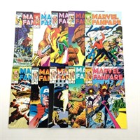 10 Marvel Fanfare $1.50 Comics