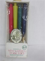 Citronella mini garden torches ,Colorful