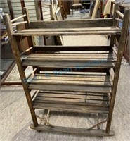 Early shoemakers drying rack