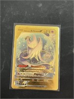 Galarian Articuno V Gold Foil Pokémon Card