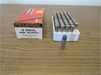 50-Federal 38 special HV rounds