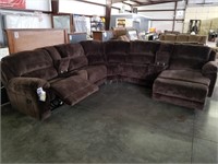 Simmons 50660 large chaise recliner sectional