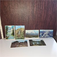 Vintage set 6 Colorado postcards