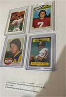 Vintage 70s-80s football cards