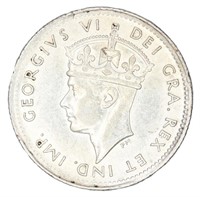 AU 1943 Canada 5 Cent Coin  Newfoundland
