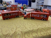 Coca-Cola Semi-Truck Plastic Models