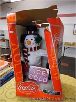 Coca-Cola Fiber Optic Figurine, Snow Man