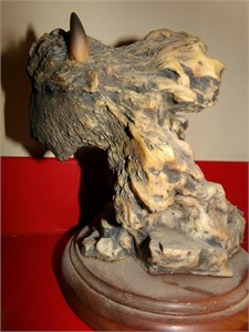 FADED GLORY BISON BUST