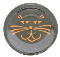 Fiesta Post 86 black cat 12" chop plate