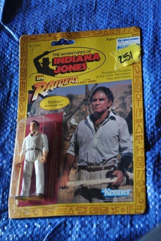 1982 Lucasfilms Indiana Jones Beloch figure